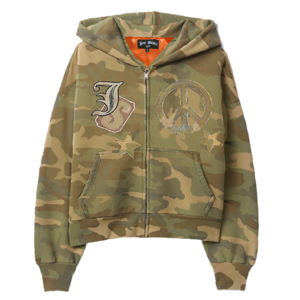 SKELETON BACK HOODIE