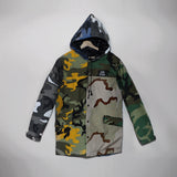 Jon Stan mix camouflage Parka Jacket 50/50 made