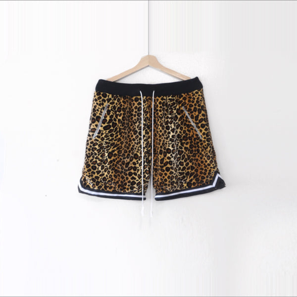 Leopard Sports Shorts
