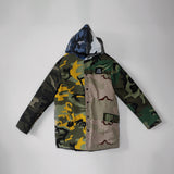 Jon Stan mix camouflage Parka Jacket 50/50 made